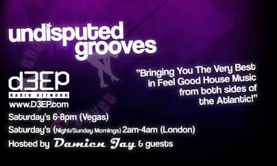 d3ep radio - undisputed grooves - show flyer 2014